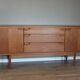 Vintage Scandinavian style teak line by Austinsuite 60s