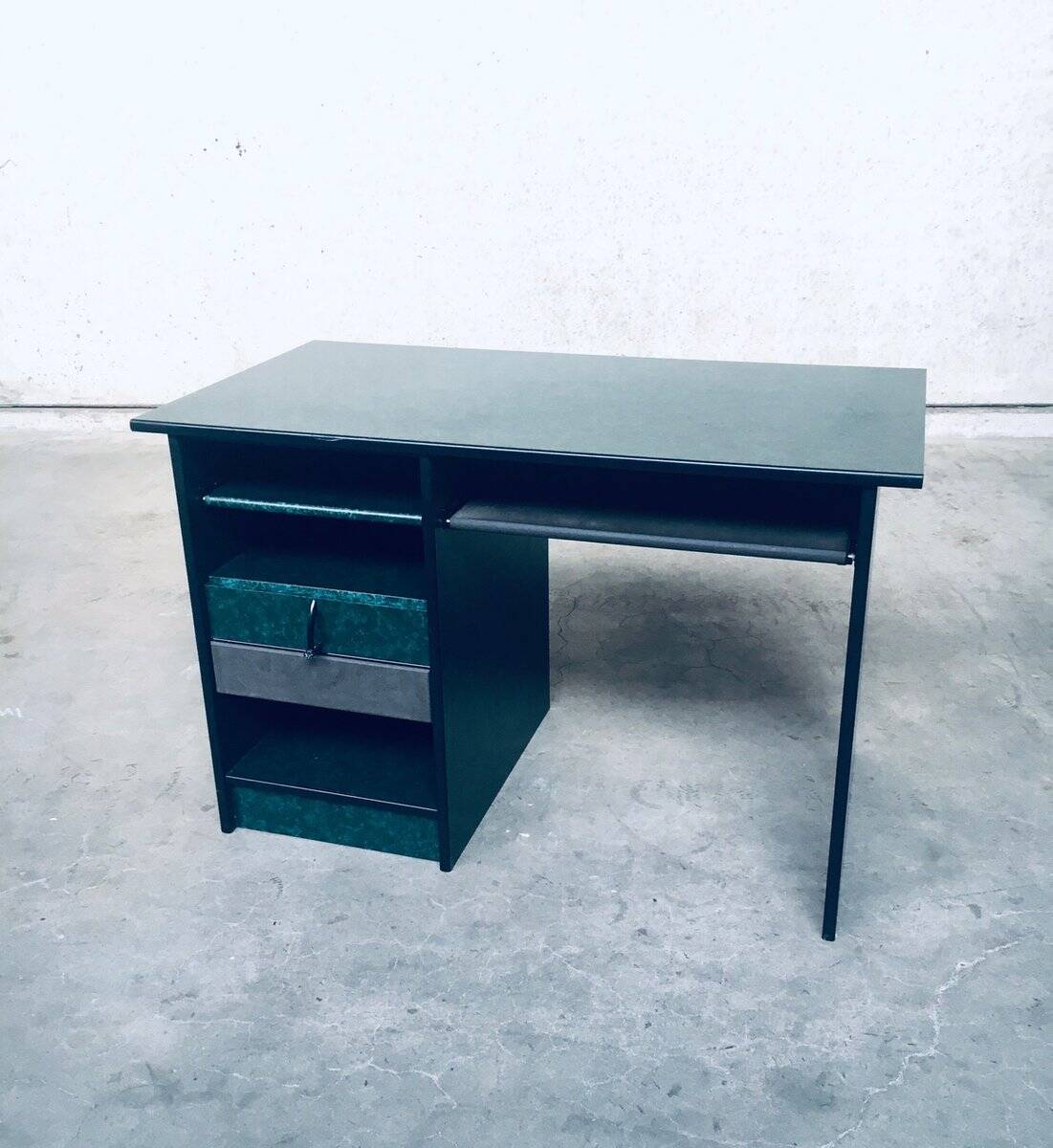 Small computer desk from Gautier, France, 1980s.