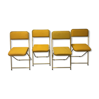 4 Lafuma folding chairs