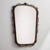 Miroir en fer forgé