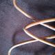 Vintage rattan sun mirror 46cm