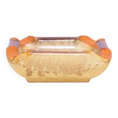 Cendrier carré orange