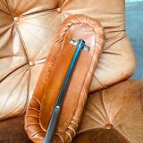 Mid-Century Modern Italian Leather Sectional Sofa by Ipe, Italy, 1970s, Set of 5