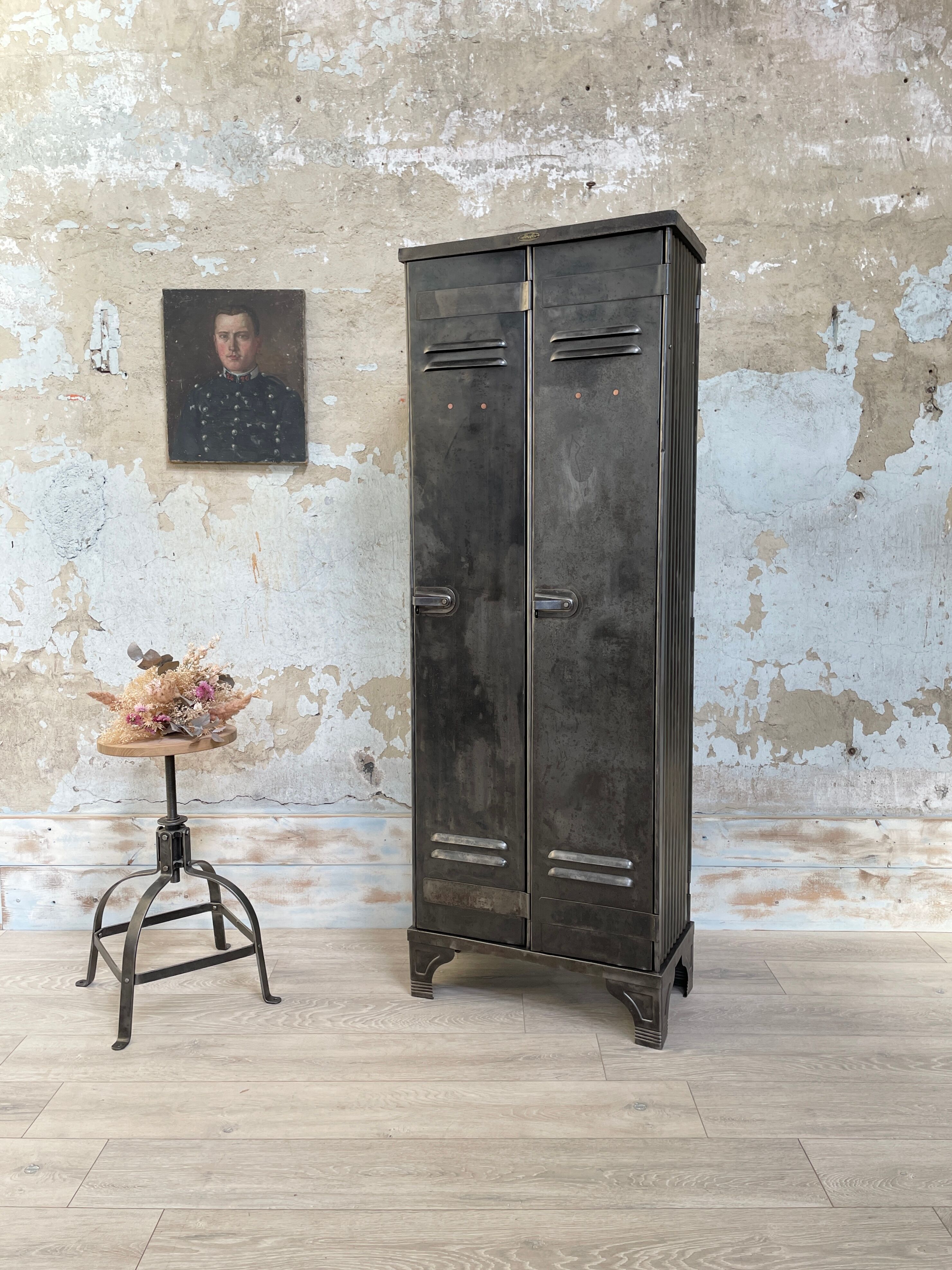 Strafor double door wardrobe, circa 1940.