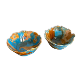 Duo of ceramic cups