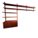 Vintage Scandinavian teak modular wall unit "Veggen De Luxe", Norway