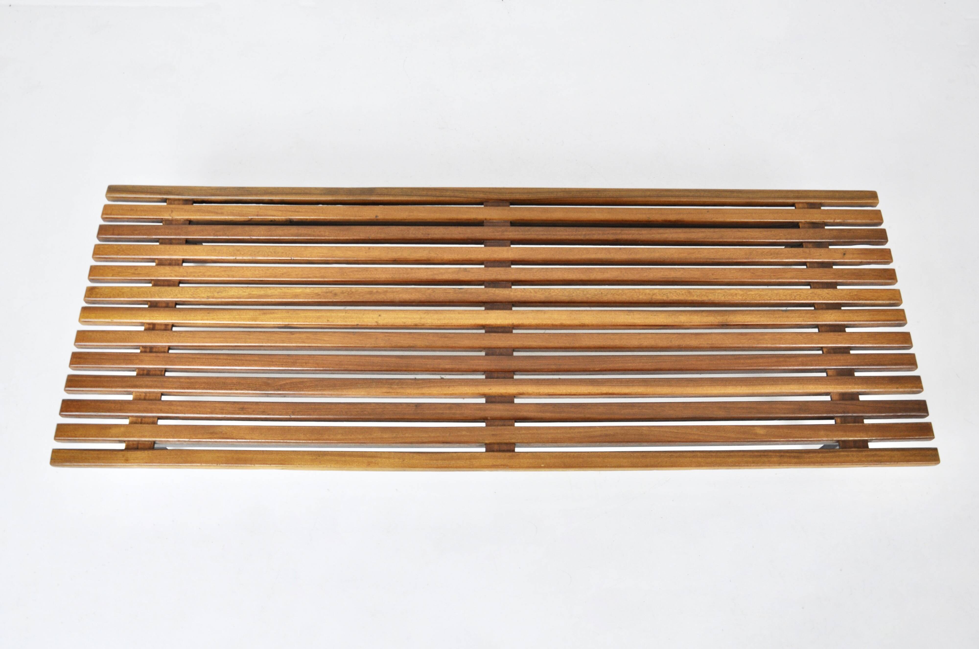“Cansado” bench by Charlotte Perriand for Steph Simon, 1950s