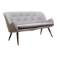 2.5-seater cocktail sofa, 1950s. Professionally restored.