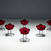 Tabourets Fleur Soshun par Masanori Umeda pour Edra, Italie, 1990s