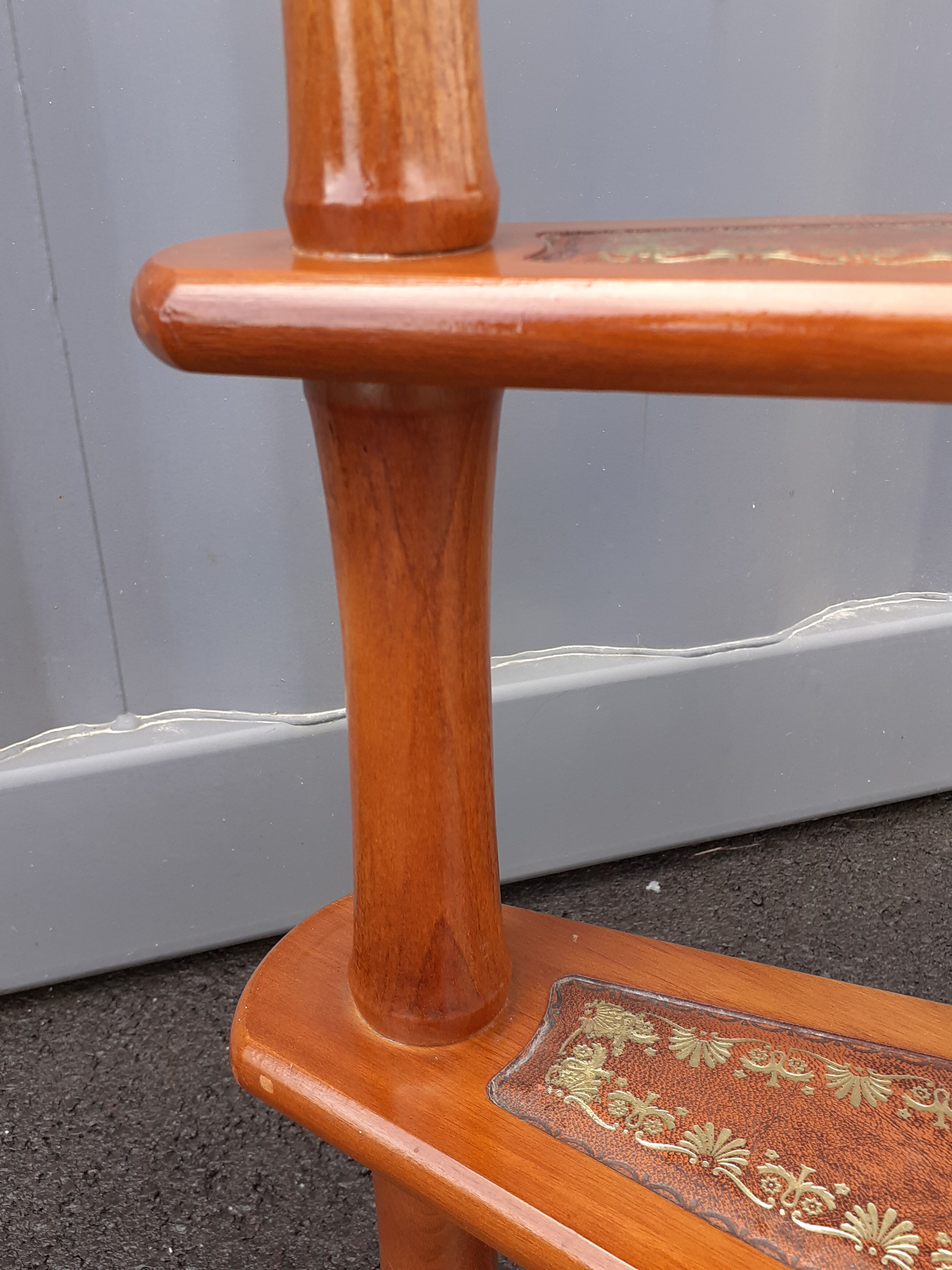 Ancient library staircase