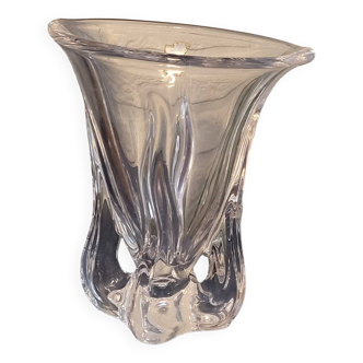 Vintage crystal vase