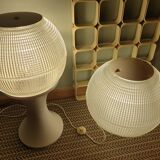 Space-age holophane floor lamp tulip 1970