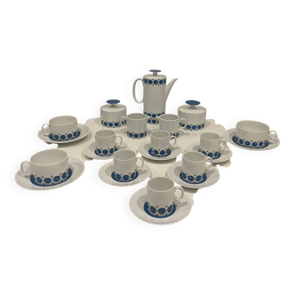 Vintage 1970 porcelain coffee service - Thomas house