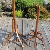 Baumann parrot coat rack simple dark beech