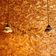 Pair of double-sided mercury glass pendants