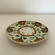 Flowered plate signed