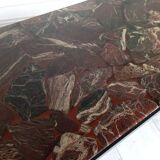 Natural stone and resin coffee table from the 70s