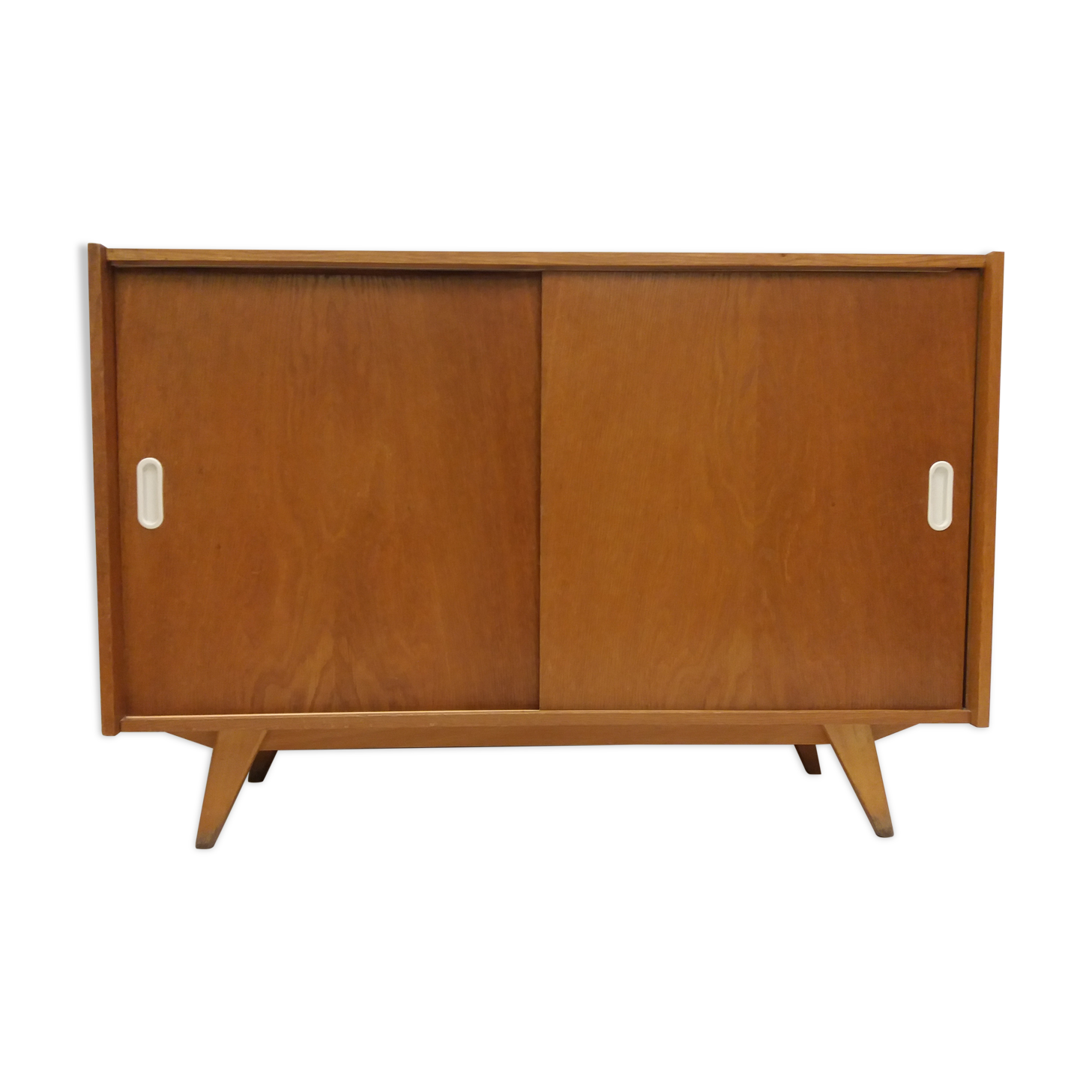 Oak chest of drawers Jiroutek, Czechoslovakia 1960