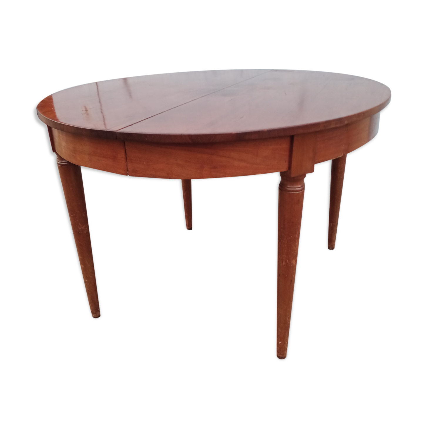 Table de style louis xi acajou