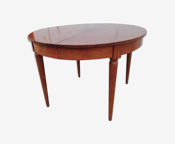 Table de style louis xi acajou
