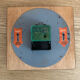 Vintage clock Space age