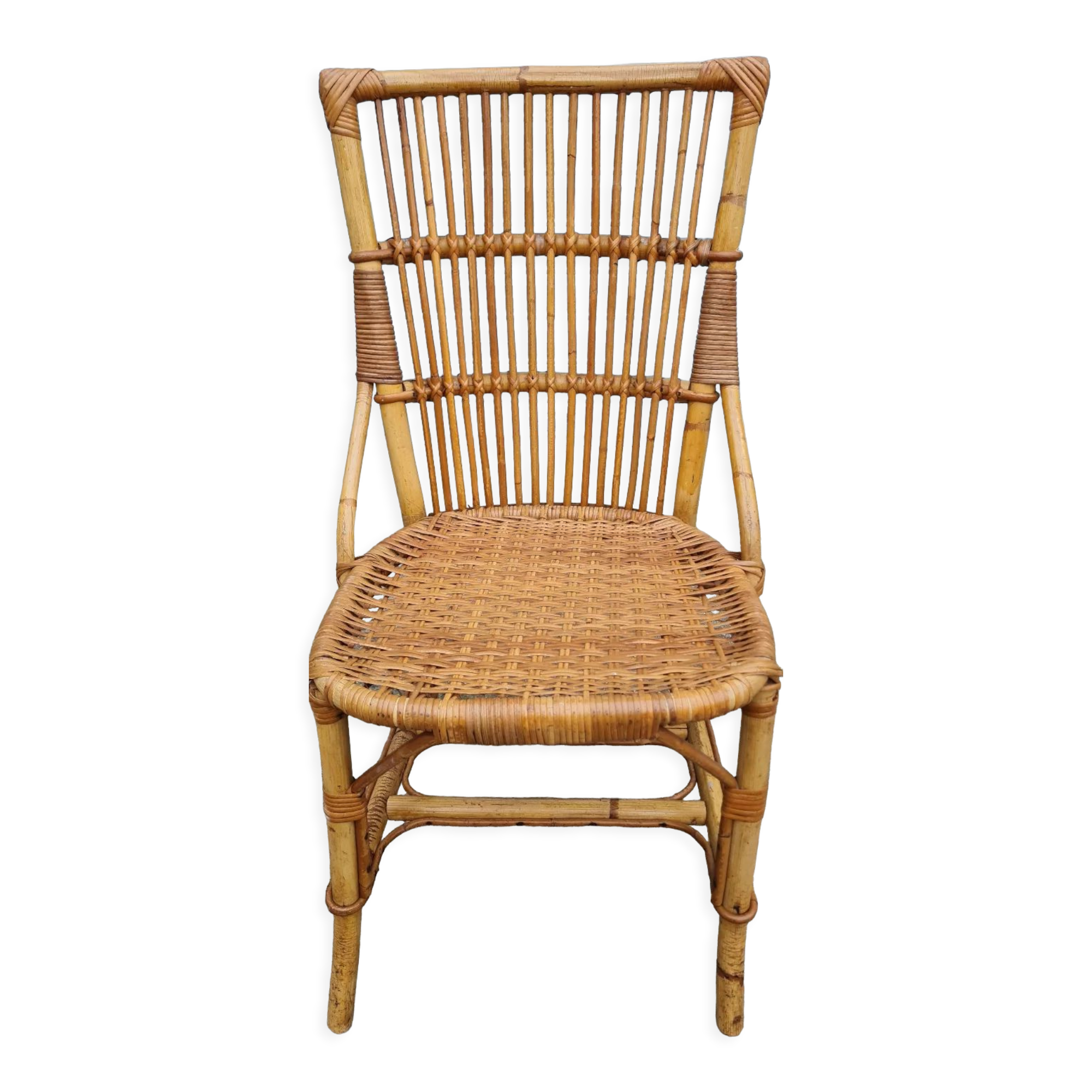 Rattan chair 1960