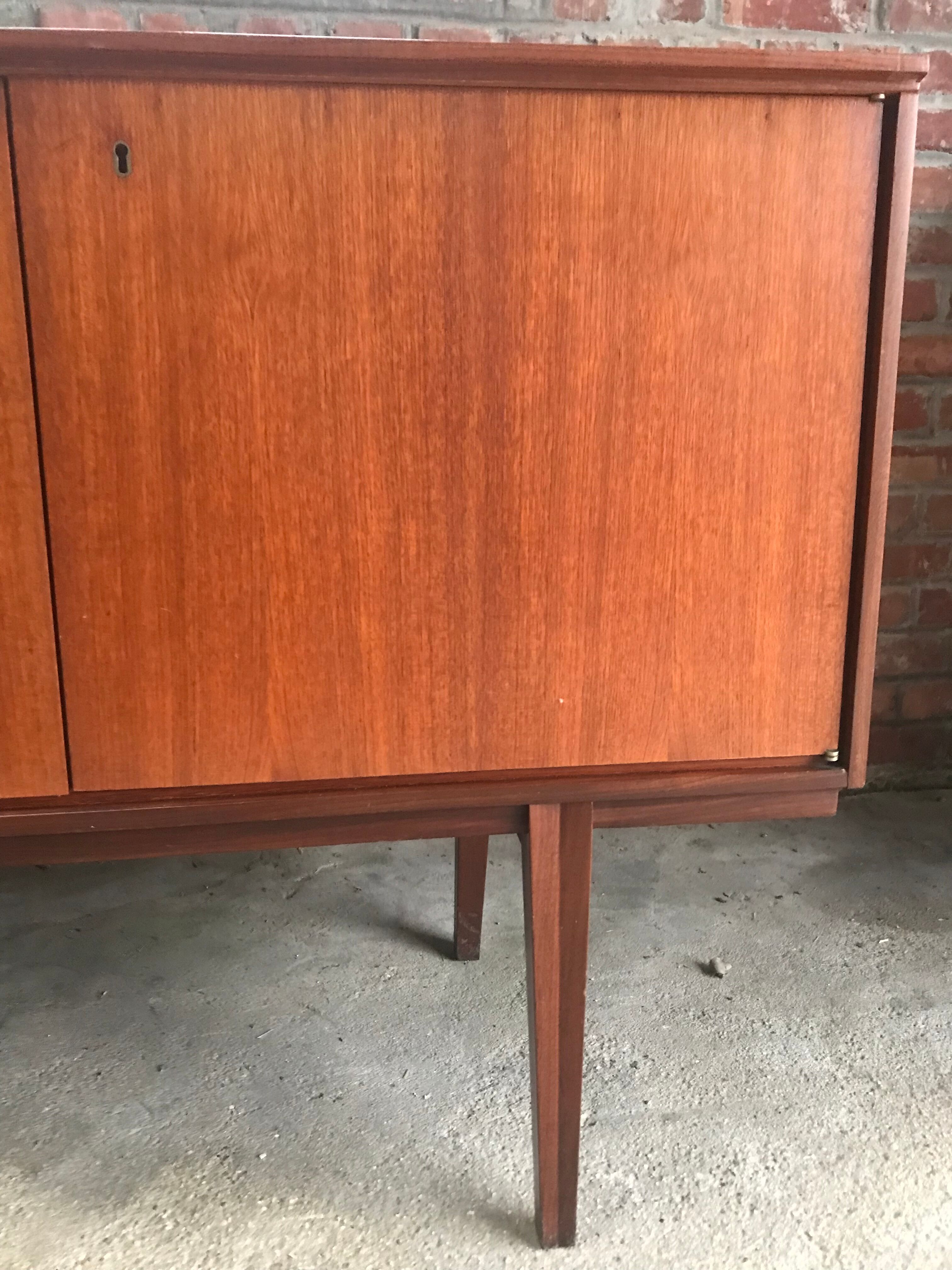 Scandinavian teak sideboard design 1960