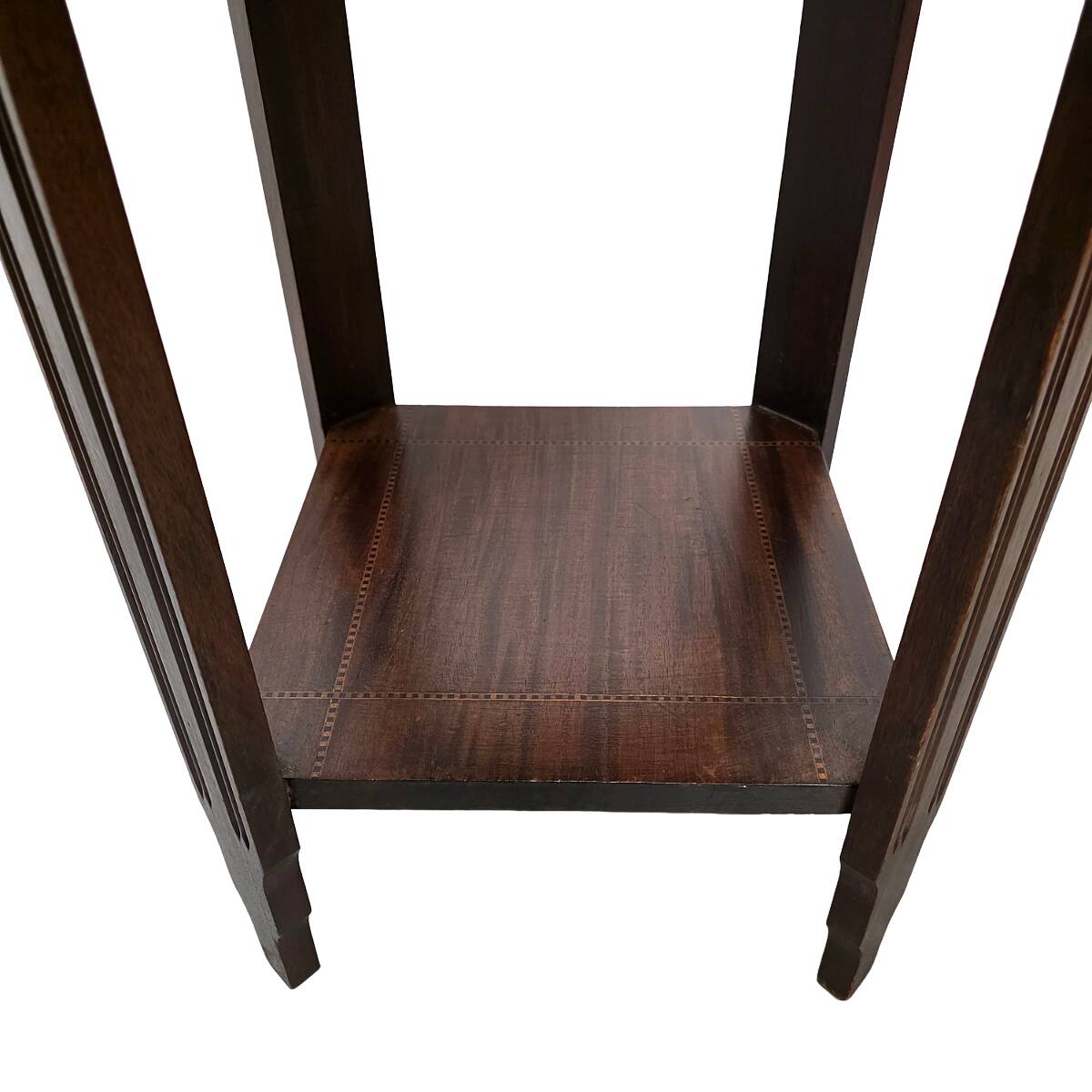 French Art Deco Mahogany Side Table, from around 1900