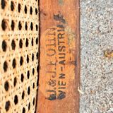 Deux fauteuils J&J Kohn 1900 en bois courbé