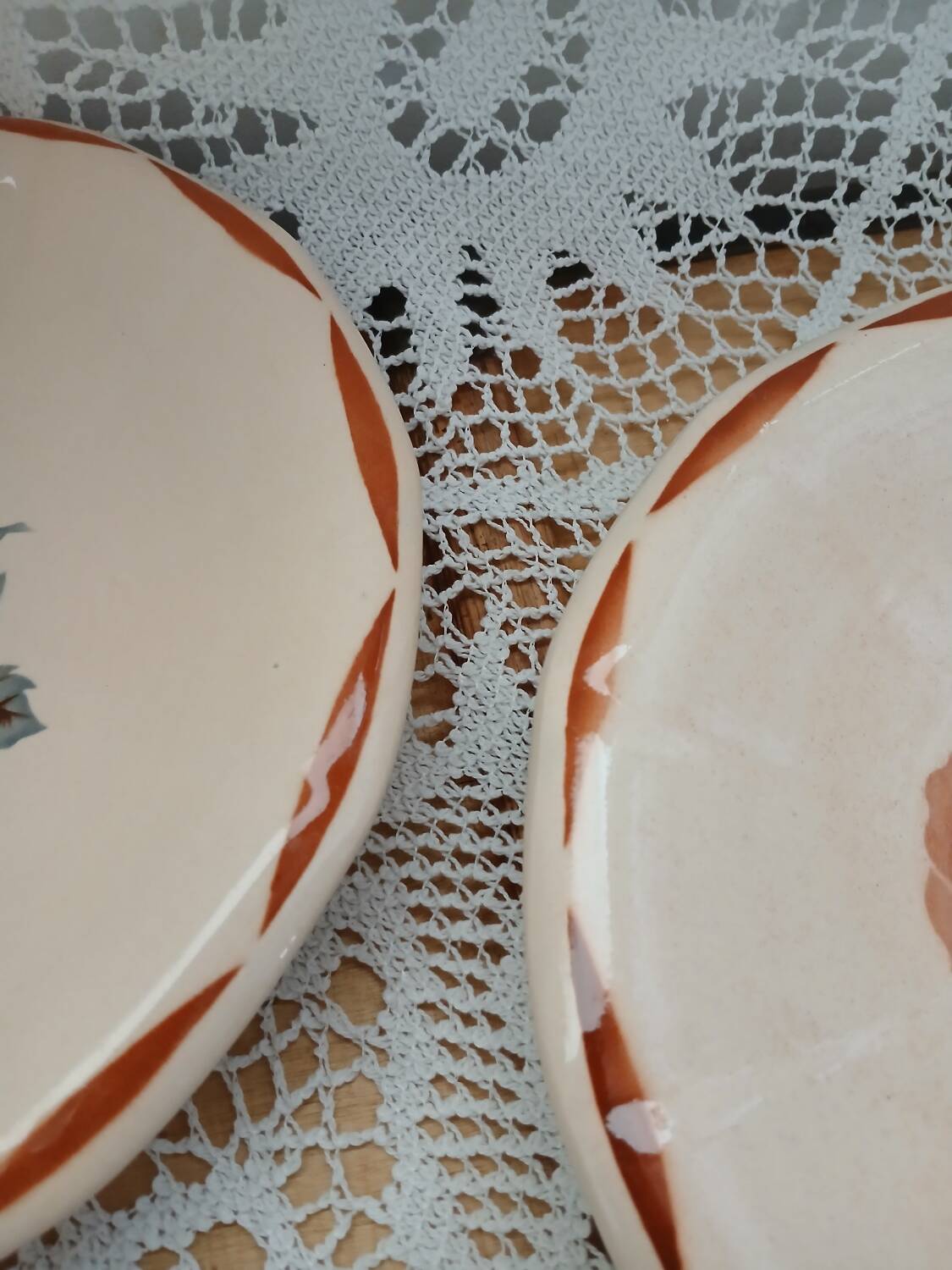 25 old Digoin and Sarreguemines plates