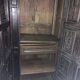 Storage cabinet has three doors Renaissance XX century style