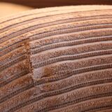 Pair of seventies velvet armchairs