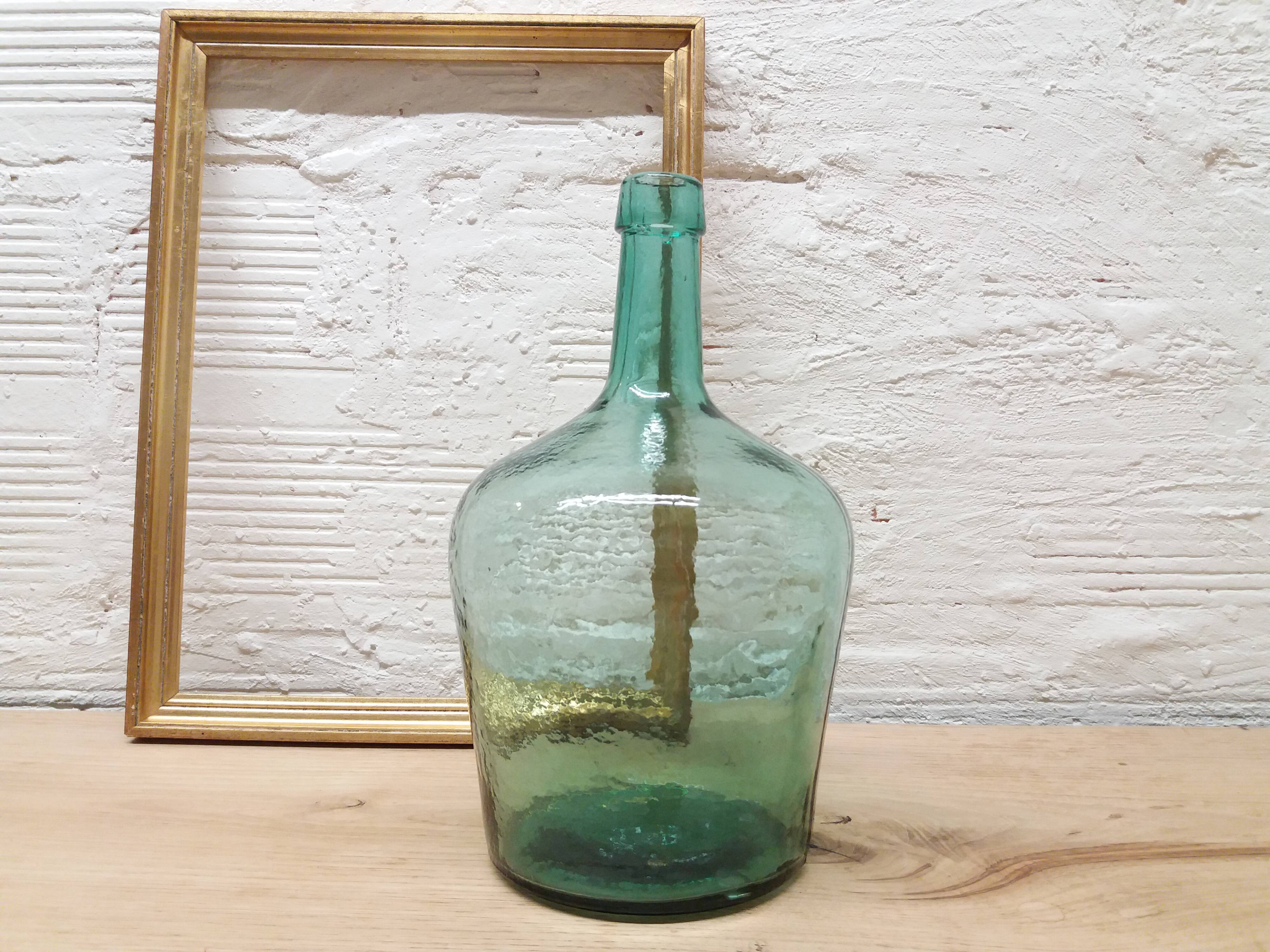 Demijohn green sage 2 liters