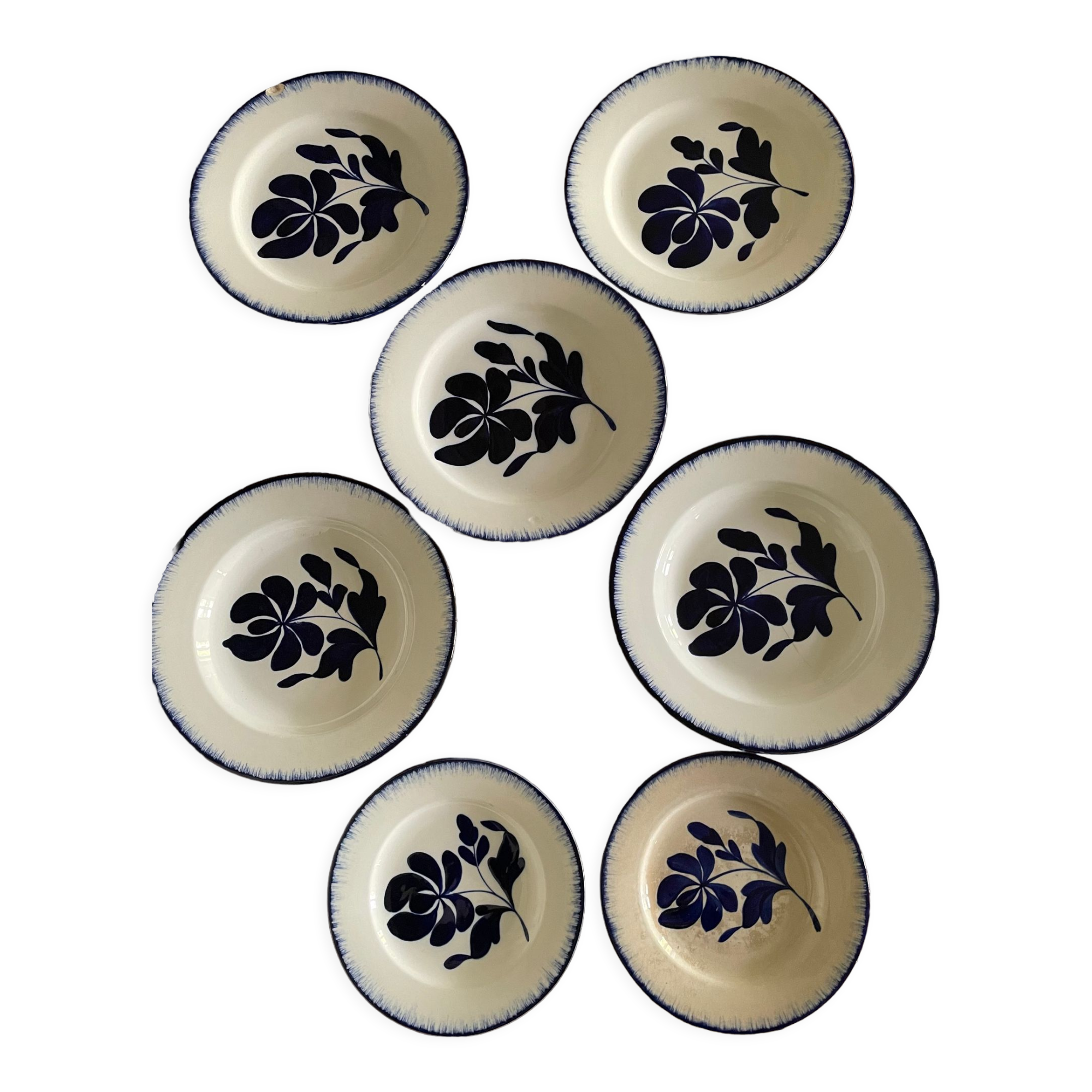 Plates model thebes salins iron earth