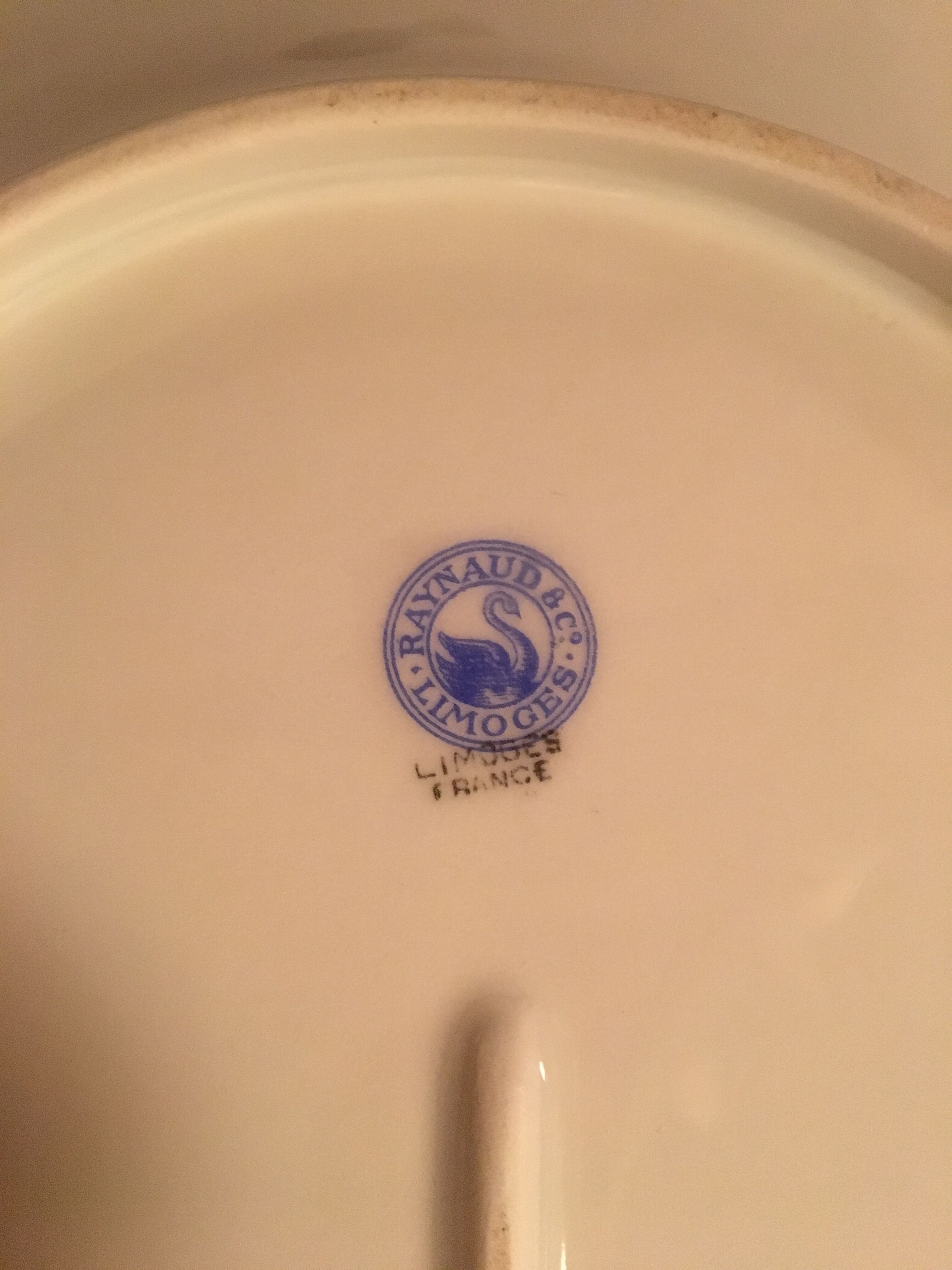 Limoges porcelain dish from Raynaud House