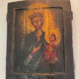 Russian orthodox Mother of God icon