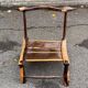 Hand-carved African chair from Ivory Coast