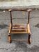Hand-carved African chair from Ivory Coast