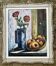 Vintage painting - Still life - apples - French New Realism
