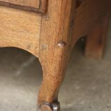 Sumptuous solid oak sideboard, 18th century provincial work