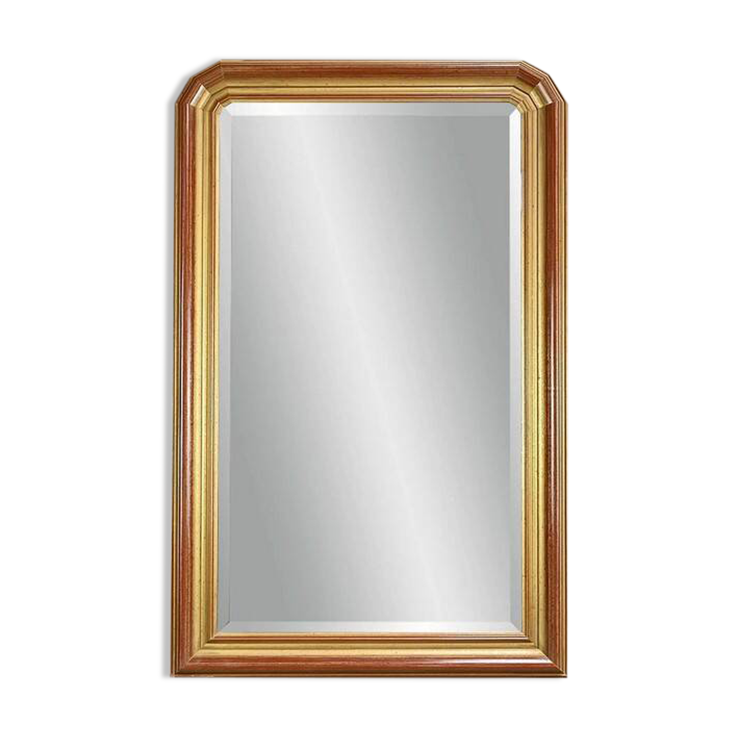 Large Gilded Wooden Mirror – 1980