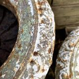 Médicis planters in cast iron old villa