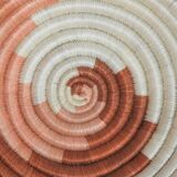 African mural basket
