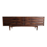 Rosewood enfilade in Scandinavian style
