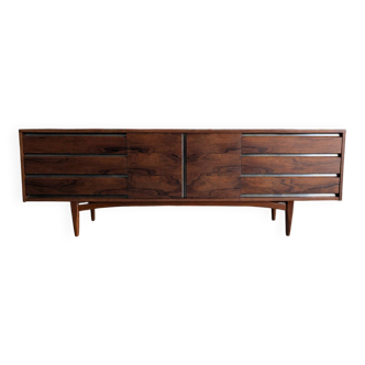 Rosewood enfilade in Scandinavian style