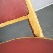 Ligna Adjustable Swivel Office Chair, Czechoslovakia, 1950s