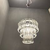 Mid-century italian murano glass chandelier