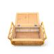 70's Rattan Bench / Chest