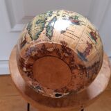 Old world map bottle