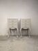 2 tables de chevet vintage en noyer